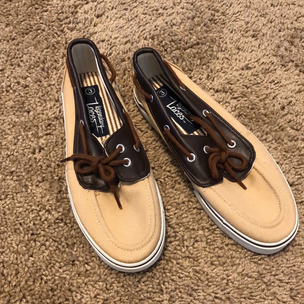 Legendary Laces boys shoes size 3